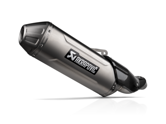 Kawasaki KLE 500 2026 Slip-On Line (Titanium)