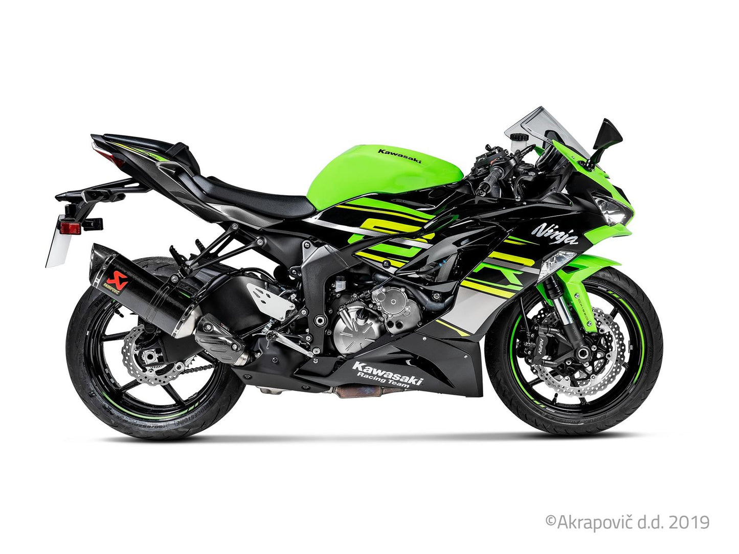 Kawasaki Ninja ZX-6R 636 2009-20 Slip-On Line (Carbonio)