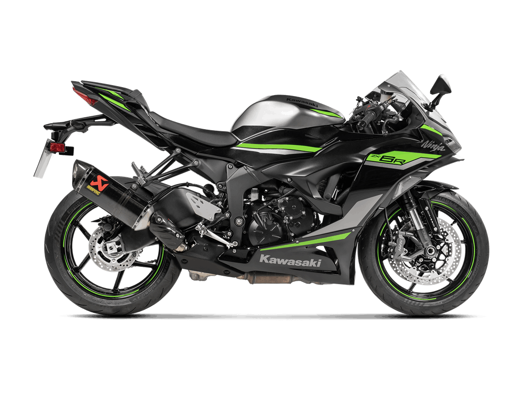 KAWASAKI NINJA ZX-6R 2024-25 Slip-On Line (Carbon)