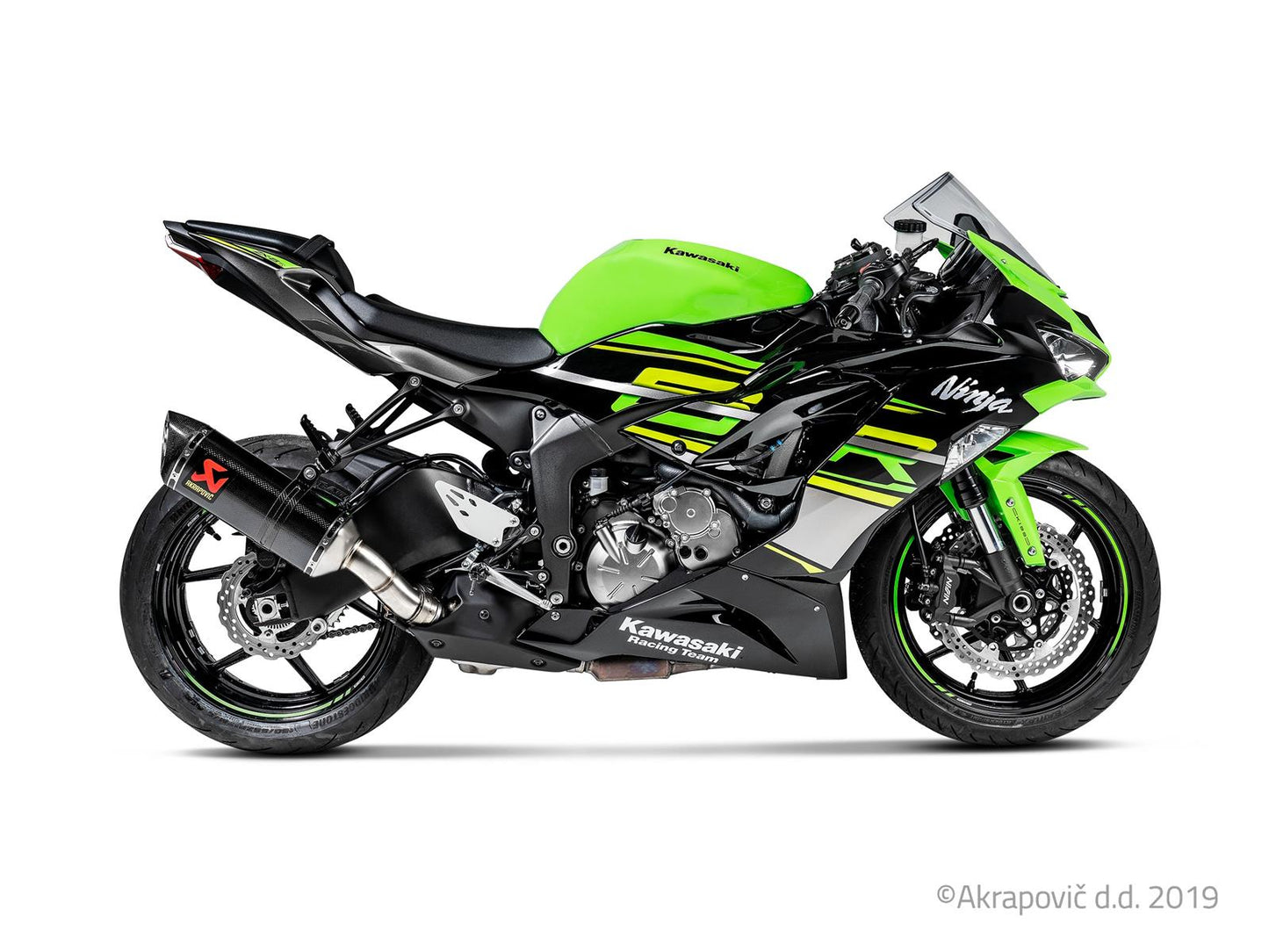 Kawasaki Ninja ZX-6R /636 2009-25 Slip-On Line (Carbonio)