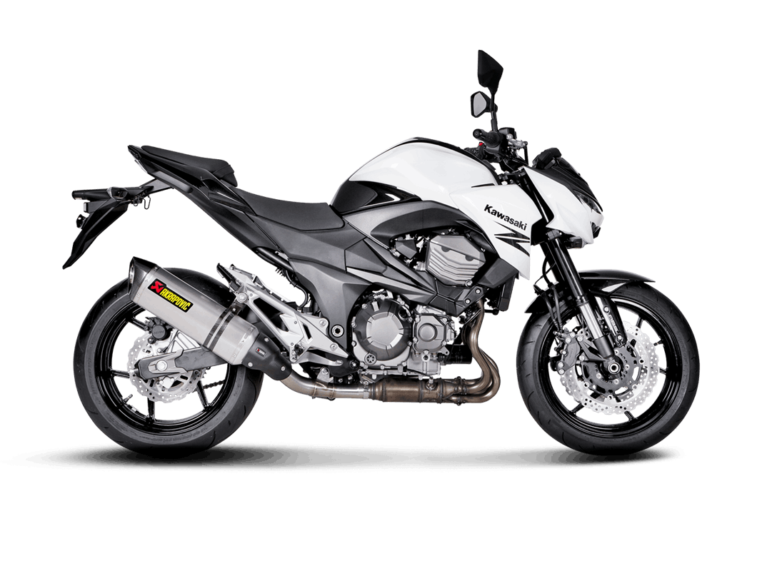 Kawasaki Z800 eVersion 2013-16 Slip-On Line (Titanio)