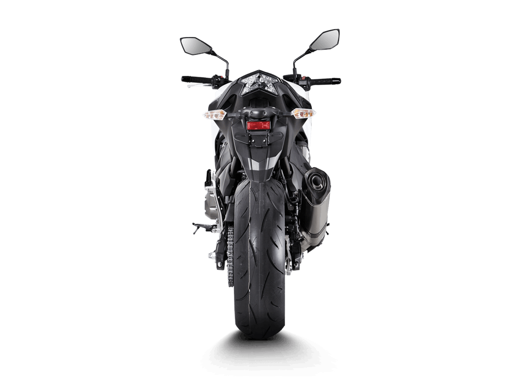 Kawasaki Z800 eVersion 2013-16 Slip-On Line (Titanio)