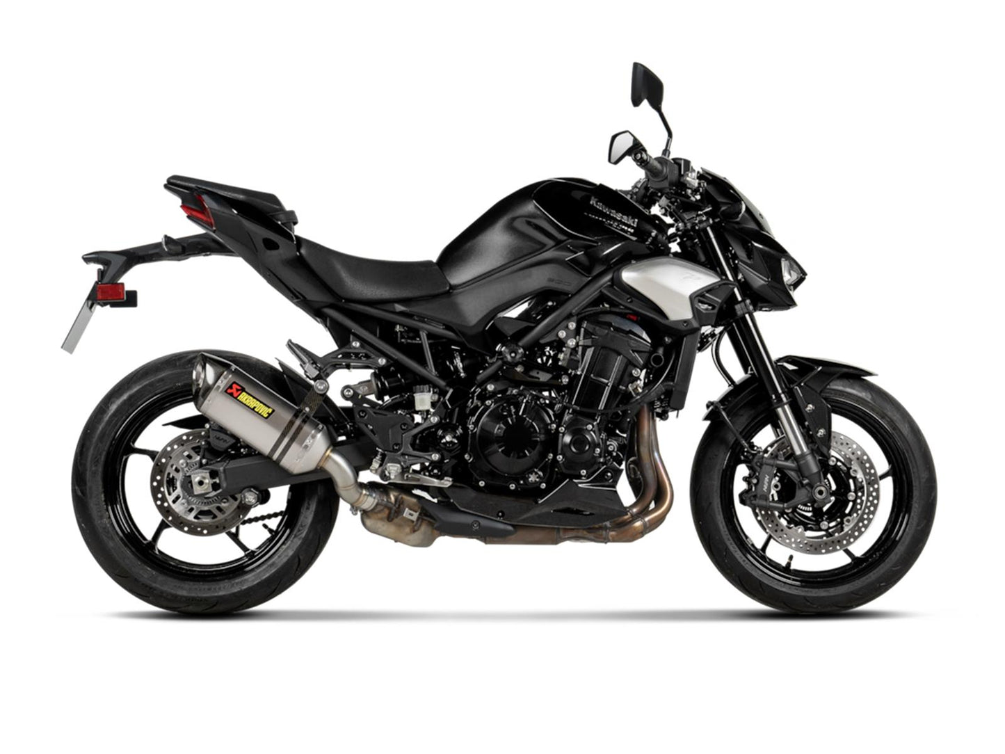 Kawasaki Z900 2025 Slip-On Line (Titanium)
