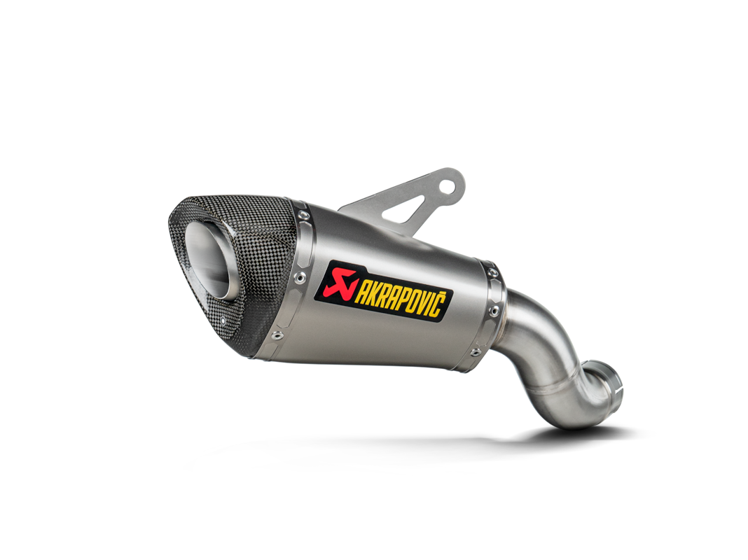 Kawasaki Z900 2025 Slip-On Line (Titanium)