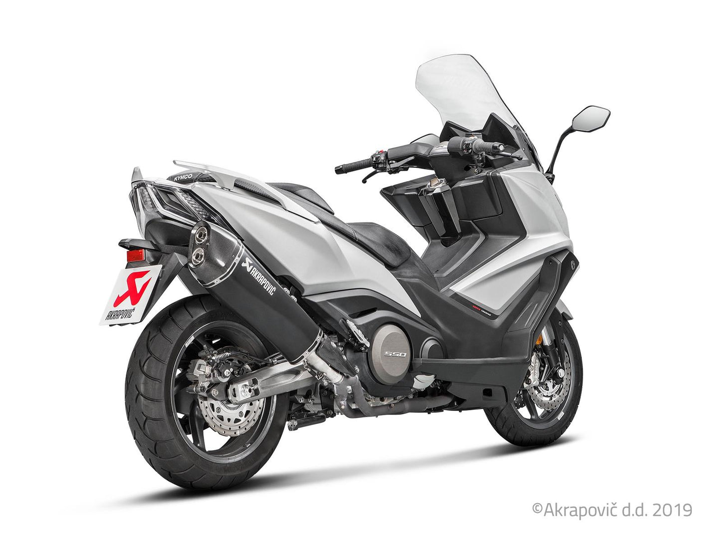 Kymco AK 550 2017-20 Slip-On Line (SS)
