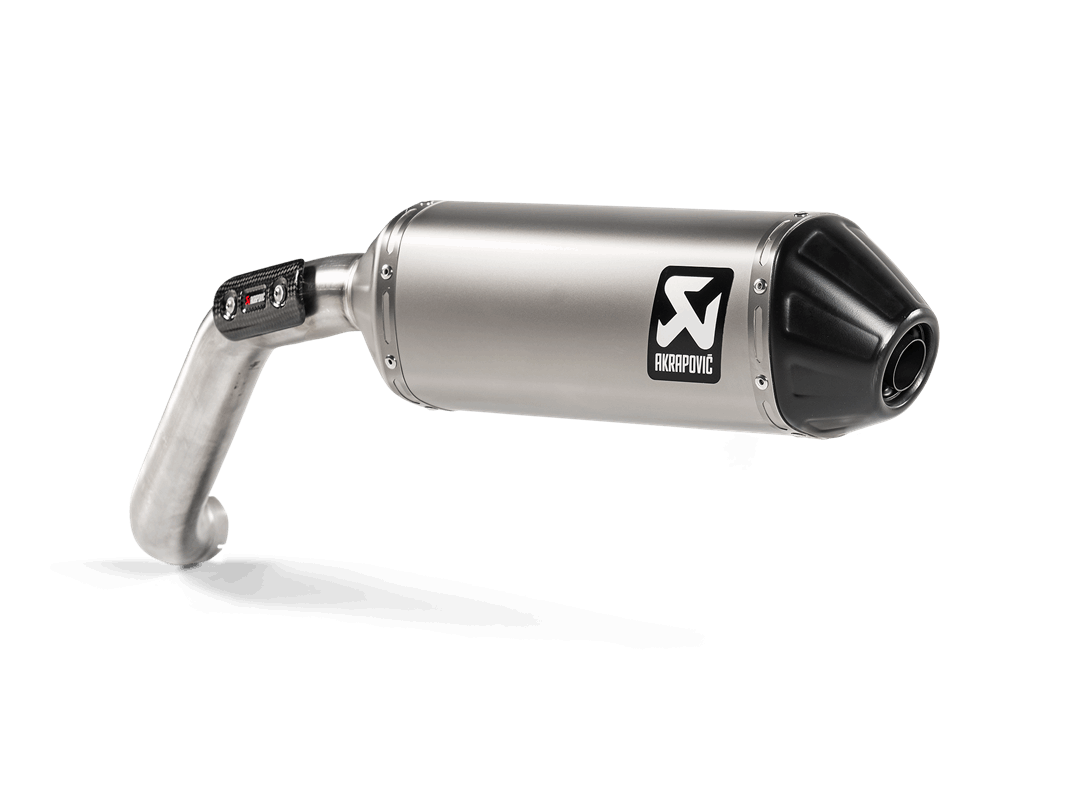 Moto Guzzi V85 TT 2021-24 Slip-On Line (Titanio)