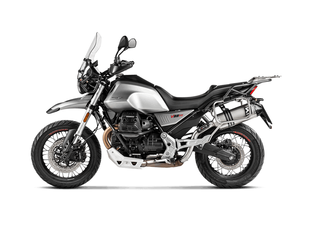 Moto Guzzi V85 TT 2021-24 Slip-On Line (Titanio)