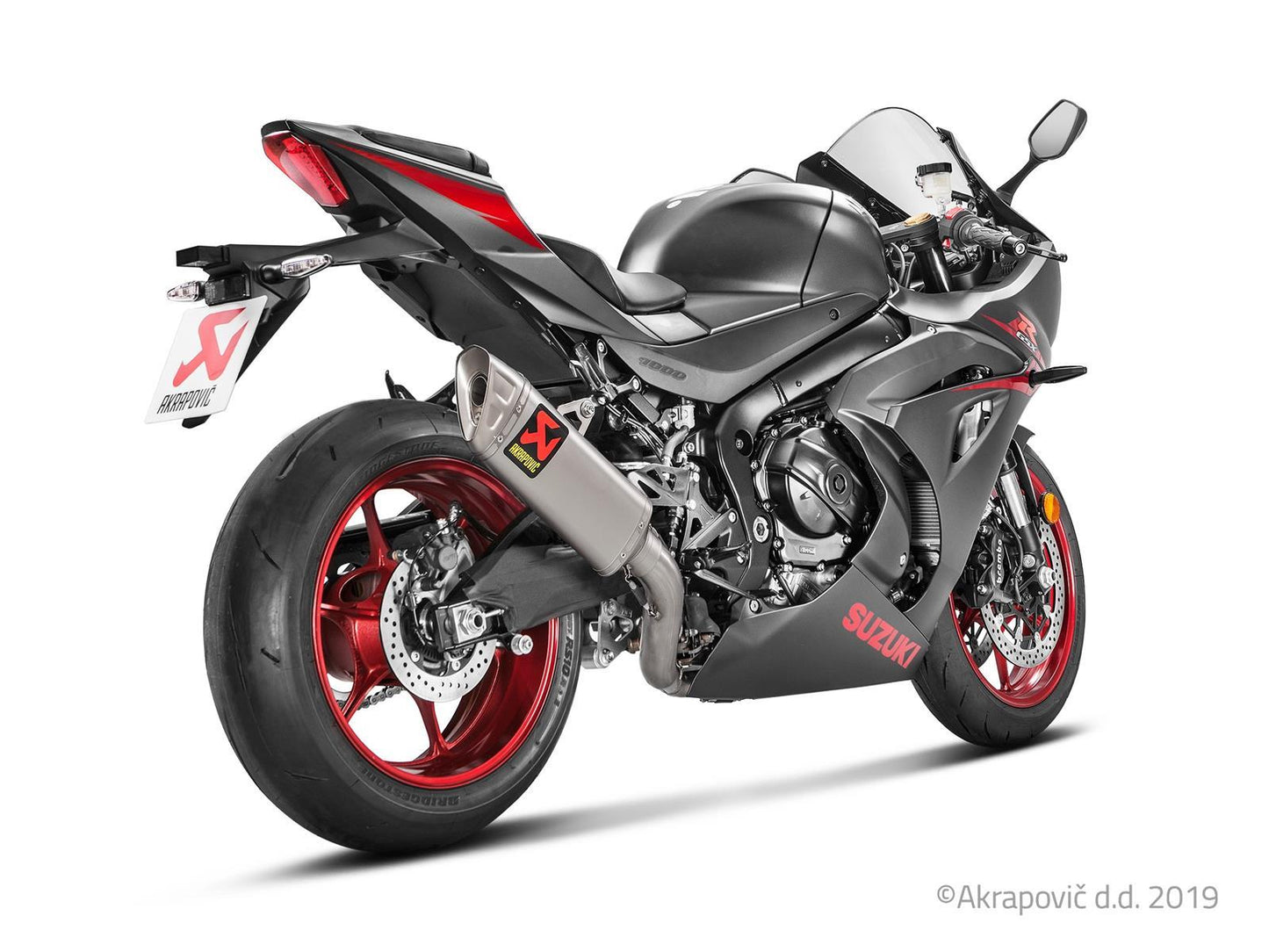 Suzuki GSX-R 1000 2017-25 Racing Line (Titanio)