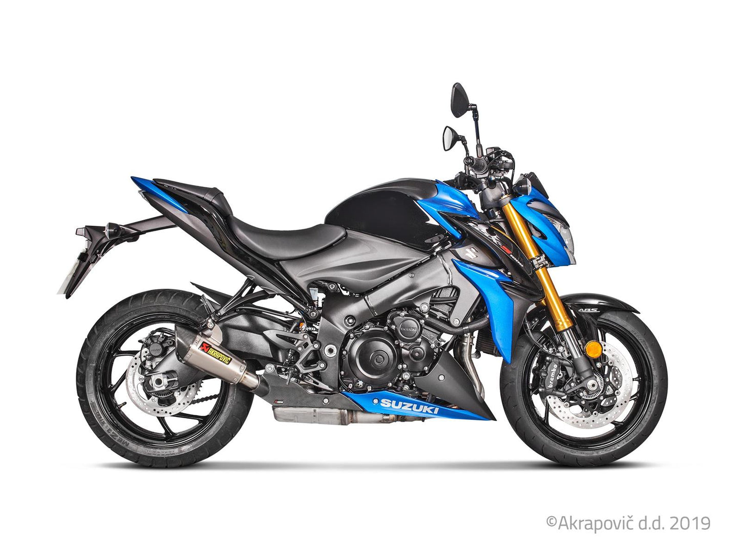 Suzuki GSX-S 1000/950F 2015-20 Slip-On Line (Titanio)