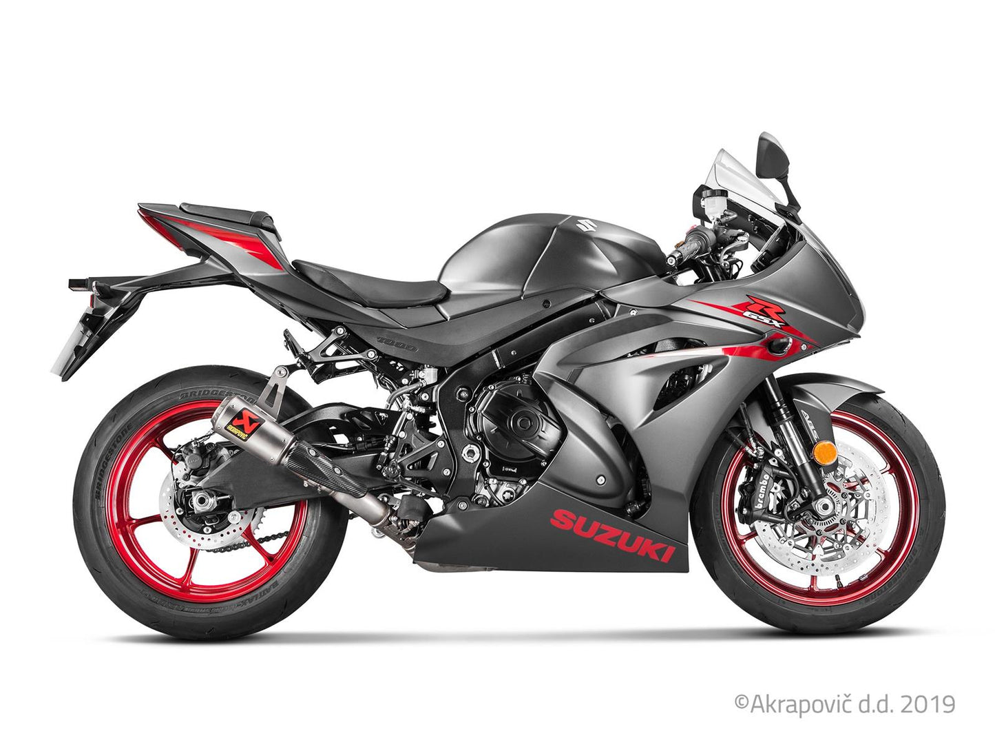 Suzuki GSX-R 1000 2017-25 Slip-On Line (Titanio)