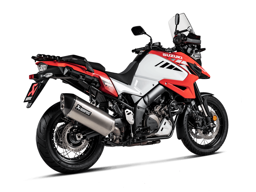 Suzuki V-STROM 1000/1050 2014-25 Slip-On Line (Titanio)