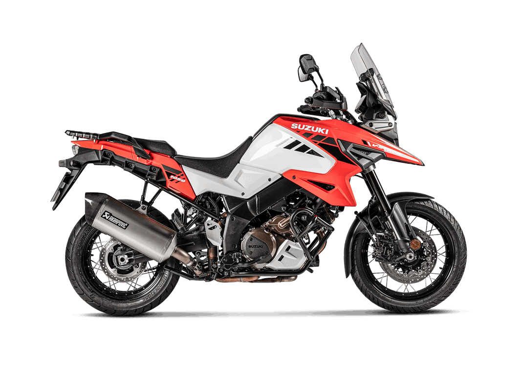 Suzuki V-STROM 1000/1050 2014-25 Slip-On Line (Titanio)