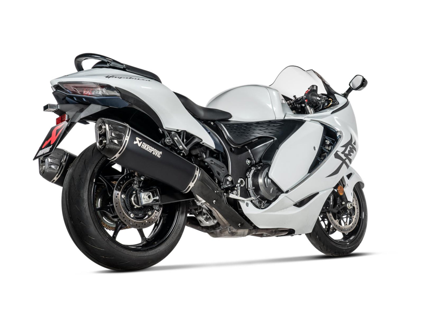 Suzuki GSX-1300R Hayabusa 2025 Slip-On Line (Titanium)