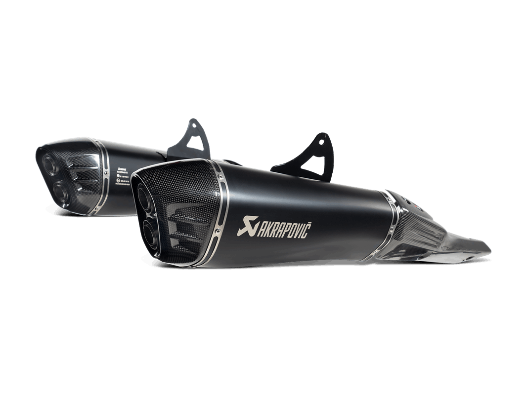 Suzuki GSX-1300R Hayabusa 2021-24 Slip-On Line (Titanio)