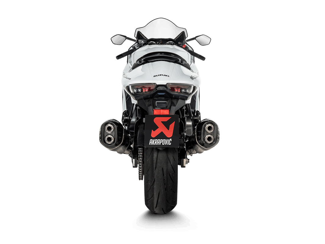 Suzuki GSX-1300R Hayabusa 2021-24 Slip-On Line (Titanio)