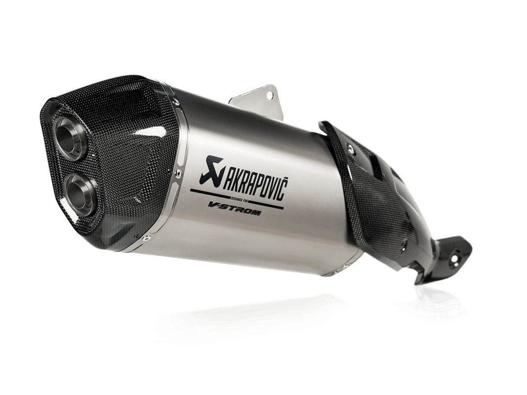 SUZUKI V-STROM 800DE 2022/25 Slip-On Line (Titanium)