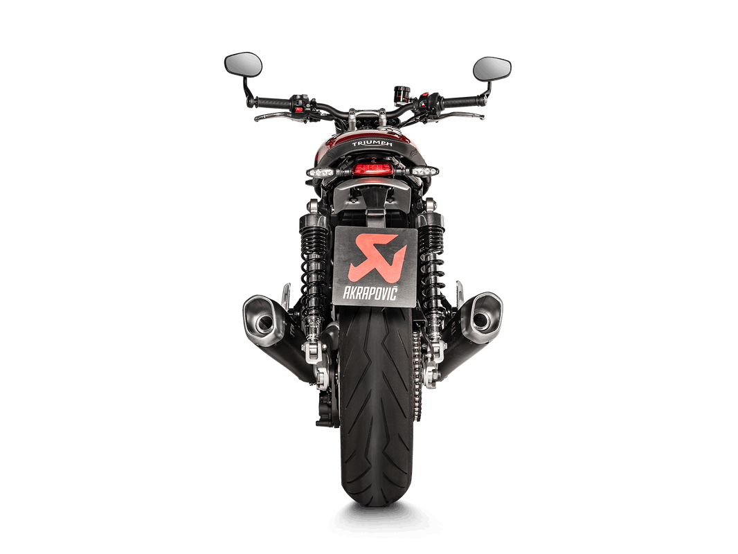 Triumph Speed Twin,Thruxton 1200/R/RS 2016-20 Slip-On Line (Titanio)