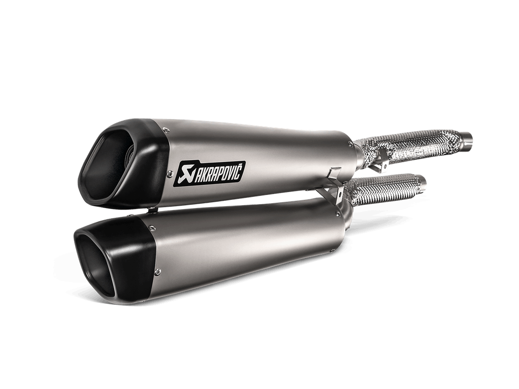 Triumph Scrambler 1200 2019-20 Slip-On Line (Titanio)