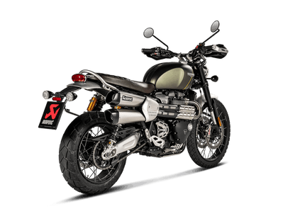 Triumph Scrambler 1200 2019-20 Slip-On Line (Titanio)