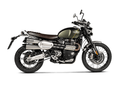Triumph Scrambler 1200 2019-20 Slip-On Line (Titanio)