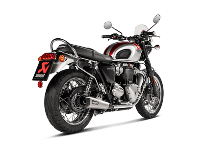 Triumph Bonneville T100/T120 2016-20 Slip-On Line (Titanio)