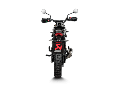 Triumph Scrambler 400 X / Speed 400 2023-24 Slip-On Line (Titanium)