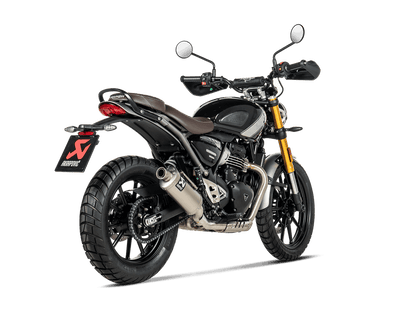 Triumph Scrambler 400 X / Speed 400 2023-24 Slip-On Line (Titanium)