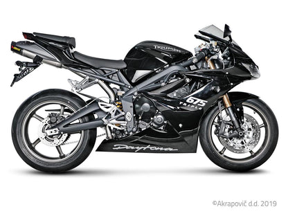 Triumph Daytona 675/R 2006-12 Slip-On Line (Titanio)
