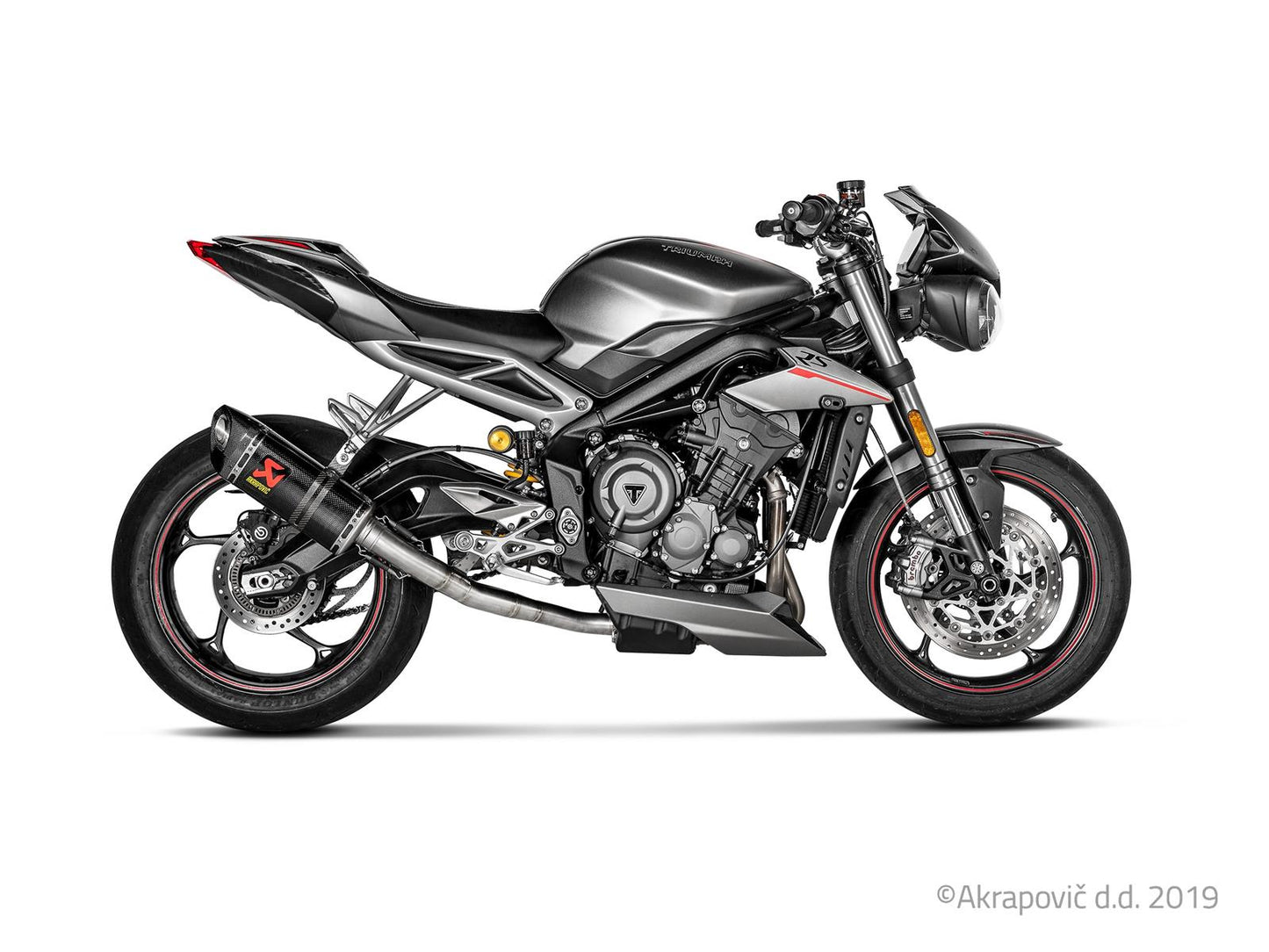 Triumph Street Triple 765 S/R/RS 2017-19 Slip-On Line (Carbonio)