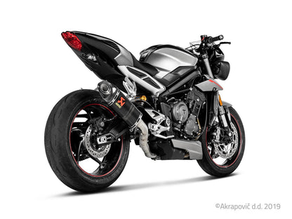 Triumph Street Triple 765 S/R/RS 2017-19 Slip-On Line (Carbonio)