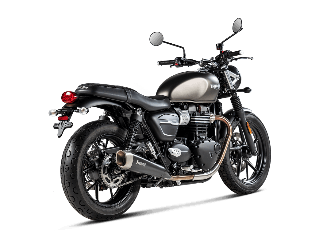 Triumph Street Twin 2016-20 Slip-On Line (Titanio)