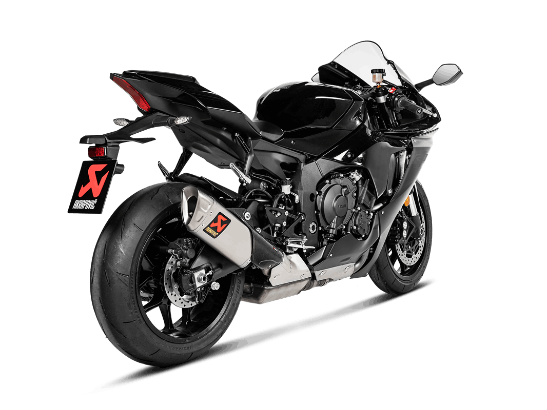 Yamaha R1 2015-25 Slip-On Line (Titanio)