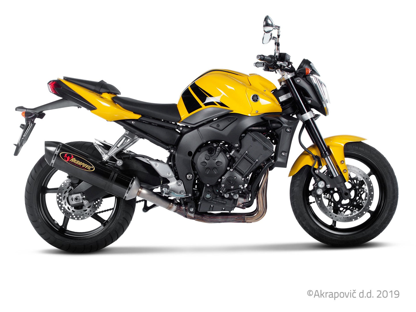 Yamaha FZ 1 FAZER 2006-15 Slip-On Line (Carbonio)