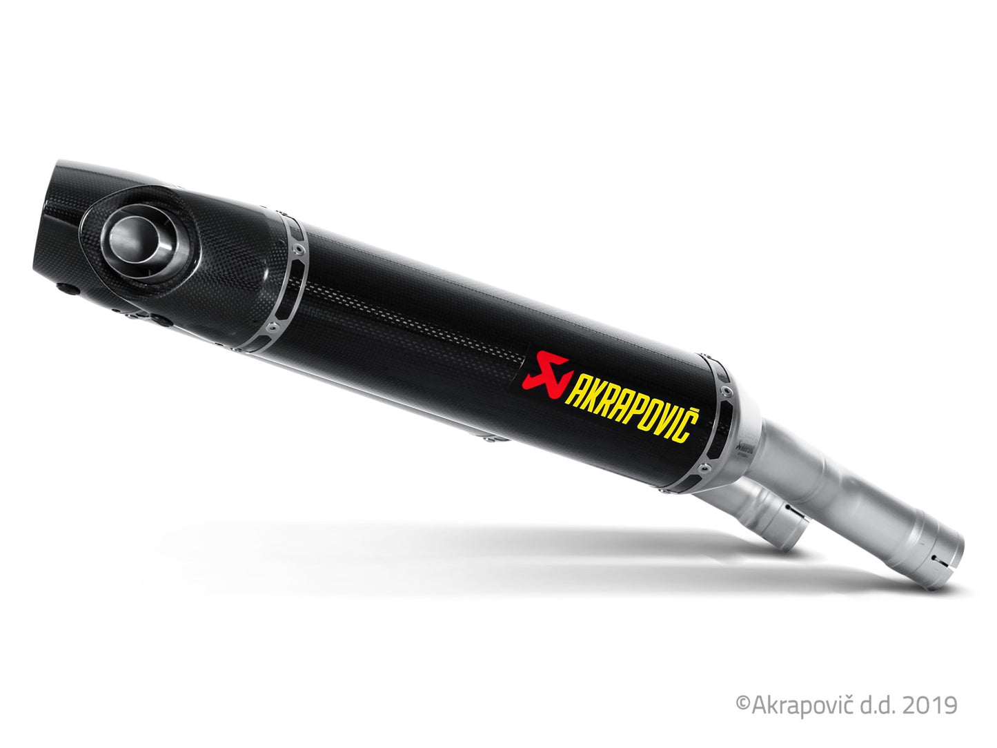 Yamaha R1 2007-08 Slip-On Line (Carbonio)