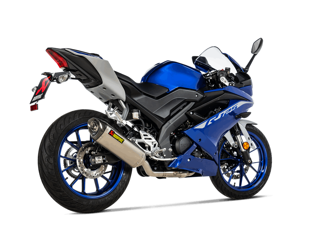 Yamaha YZF-R125, MT-125 2021-25 Racing Line (Titanio)