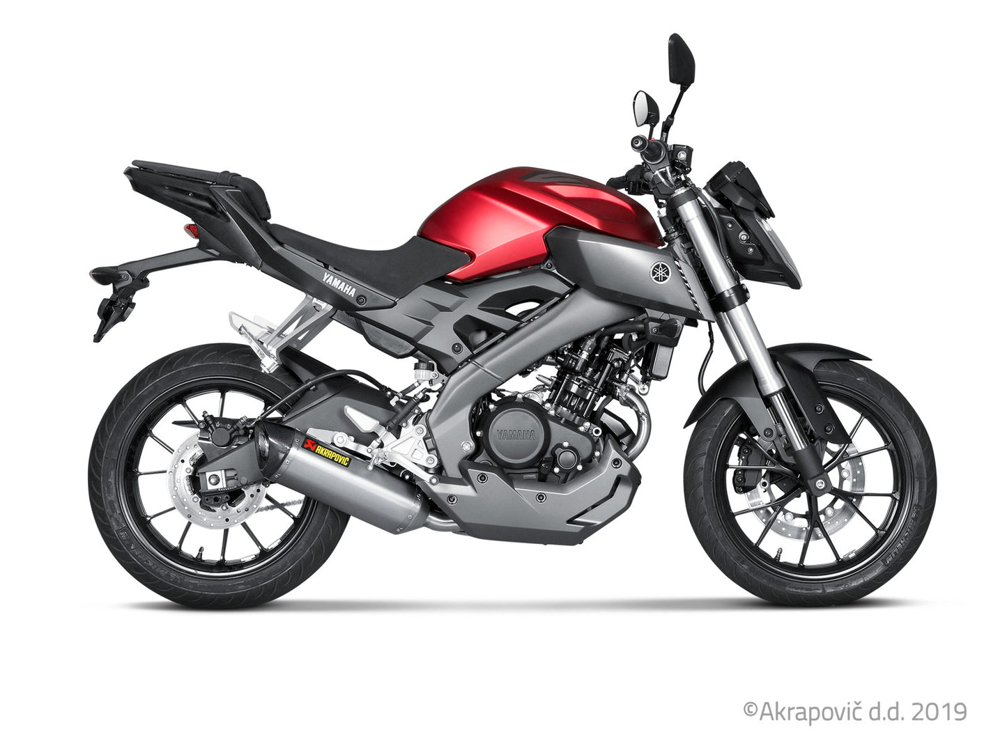 Yamaha YZF-R125 2014-18 / MT-125 2014-19 Racing Line (Titanio)