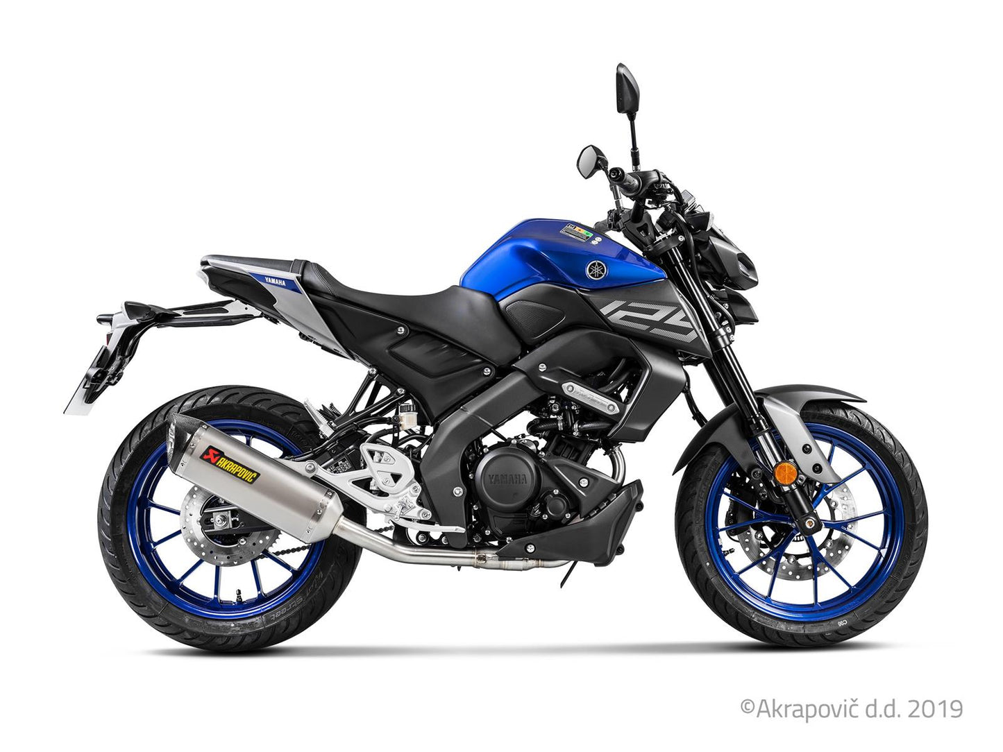Yamaha YZF-R125/15, MT-125 2019-20 Racing Line (Titanio)