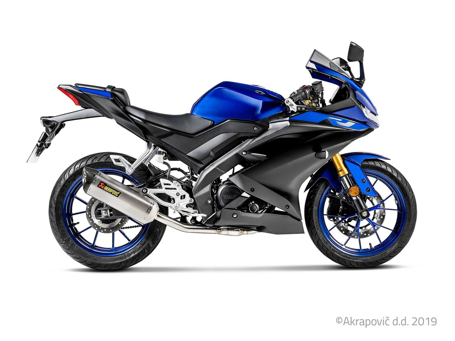 Yamaha YZF-R125/15, MT-125 2019-20 Racing Line (Titanio)