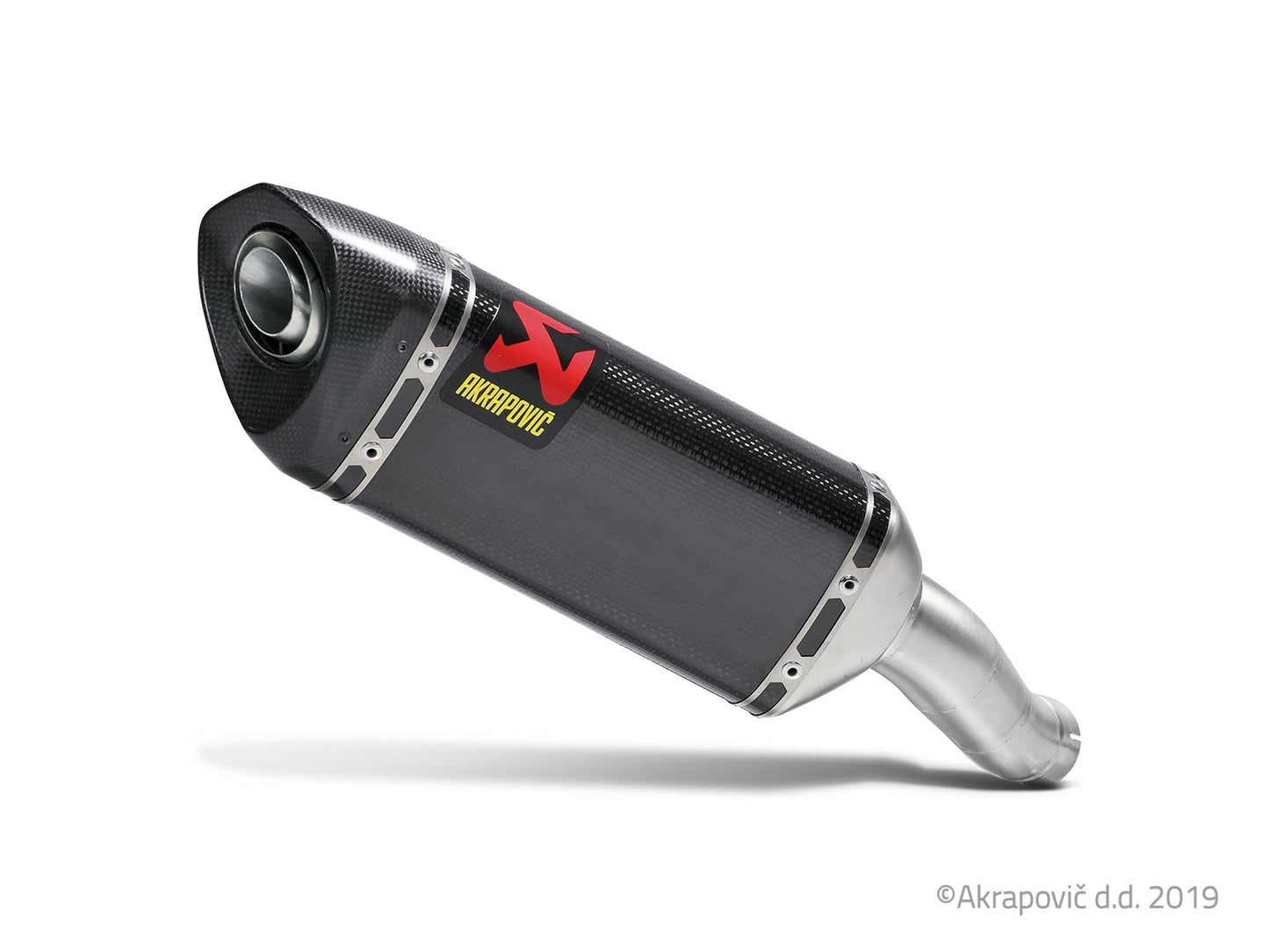 Yamaha YZF-R25/-R3 2014-16 Slip-On Line (Carbonio)