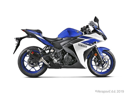Yamaha YZF-R25/-R3 2014-16 Slip-On Line (Carbonio)