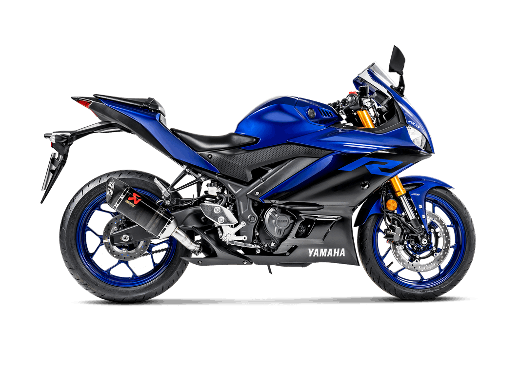 Yamaha YZF-R25,-R3, MT-03 2014-21 Slip-On Line (Carbonio)