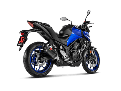 Yamaha YZF-R25,-R3, MT-03 2014-21 Slip-On Line (Carbonio)