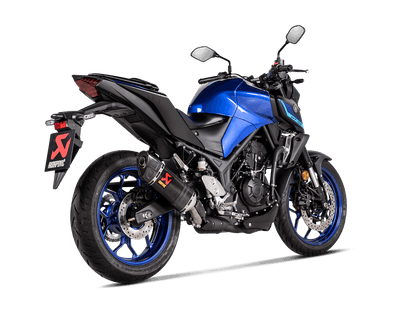 YAMAHA MT-03, YAMAHA R3 2022-24 Slip-On Line (Carbon)