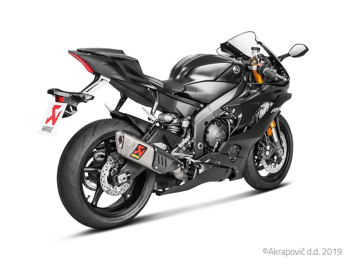Yamaha R6 2008-25 Racing Line (Titanio)