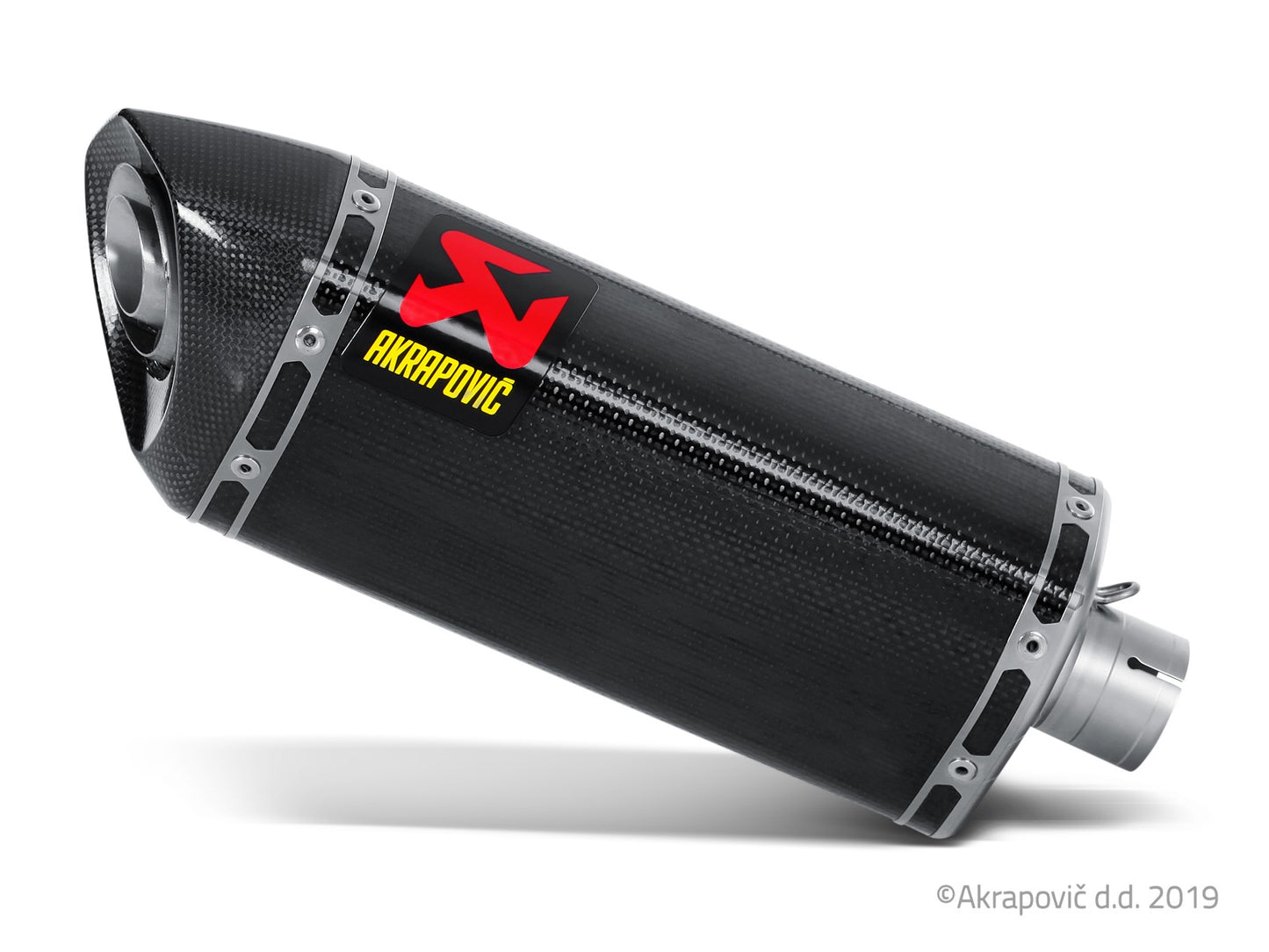 Yamaha R6 2008-09 Slip-On Line (Carbonio)