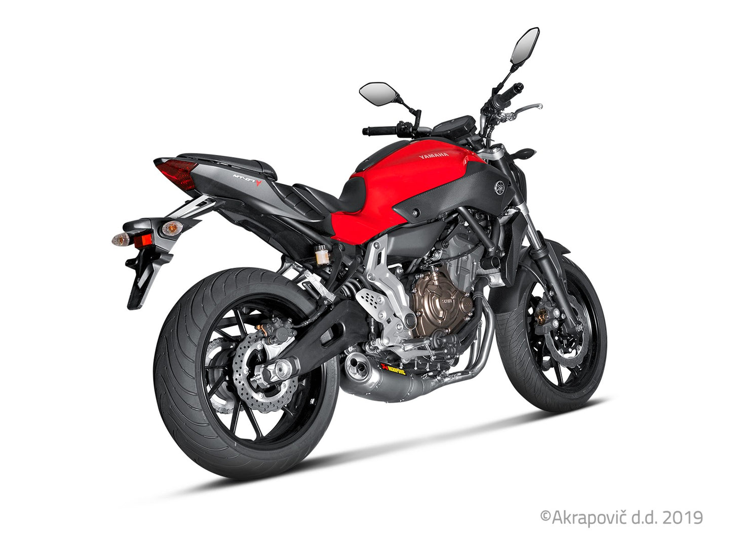 Yamaha MT07/FZ07 2014-16 Racing Line (Titanio)
