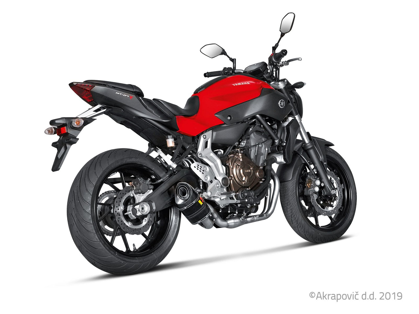 Yamaha MT07/FZ, XSR 700/XTribut, Tracer7/700/GT 2014-23 Racing Line (Carbonio)