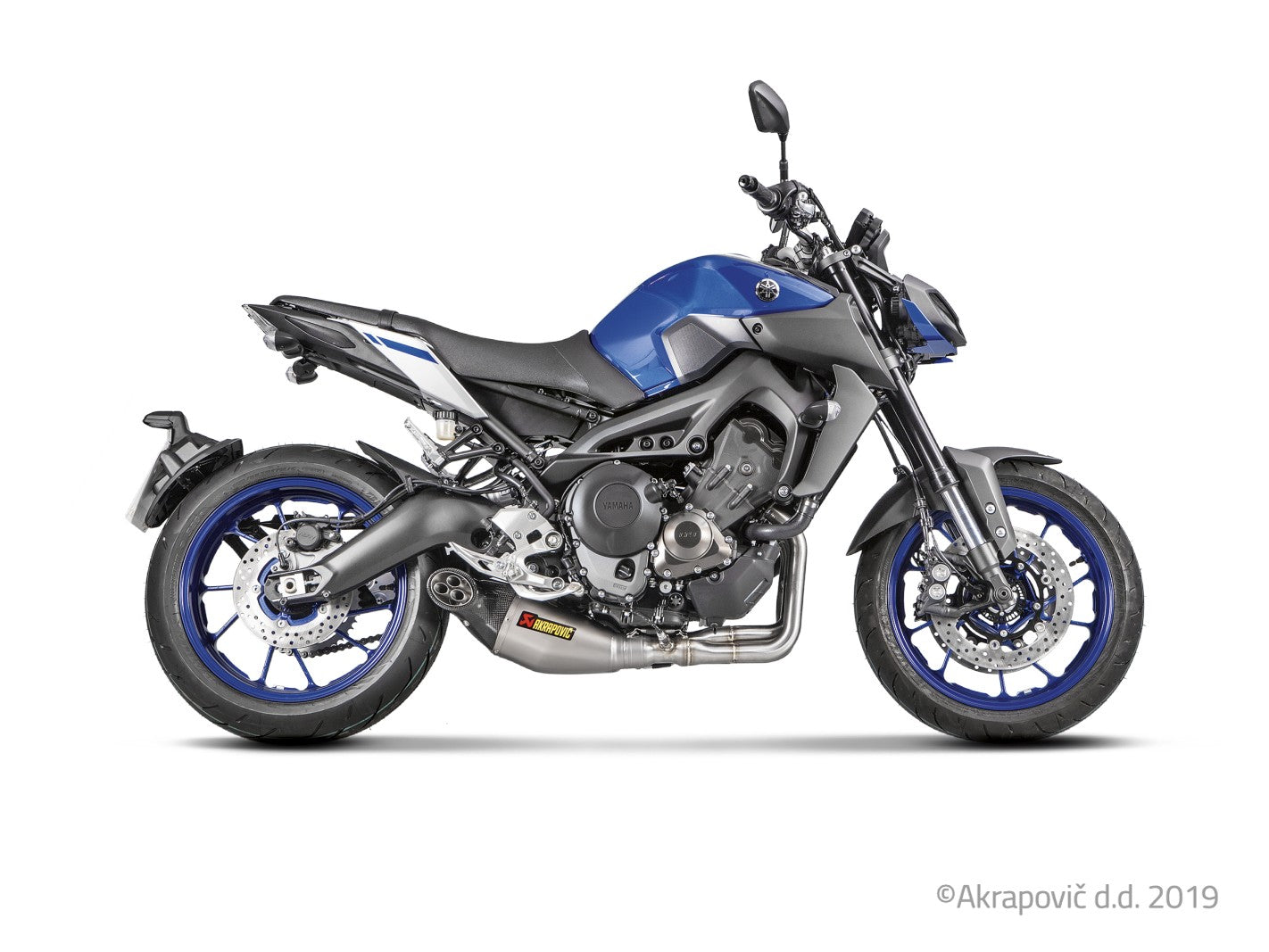 Yamaha MT09/FZ09, Tracer900/900 GTFJ09, XSR900 2014-21 Racing Line (Titanio)
