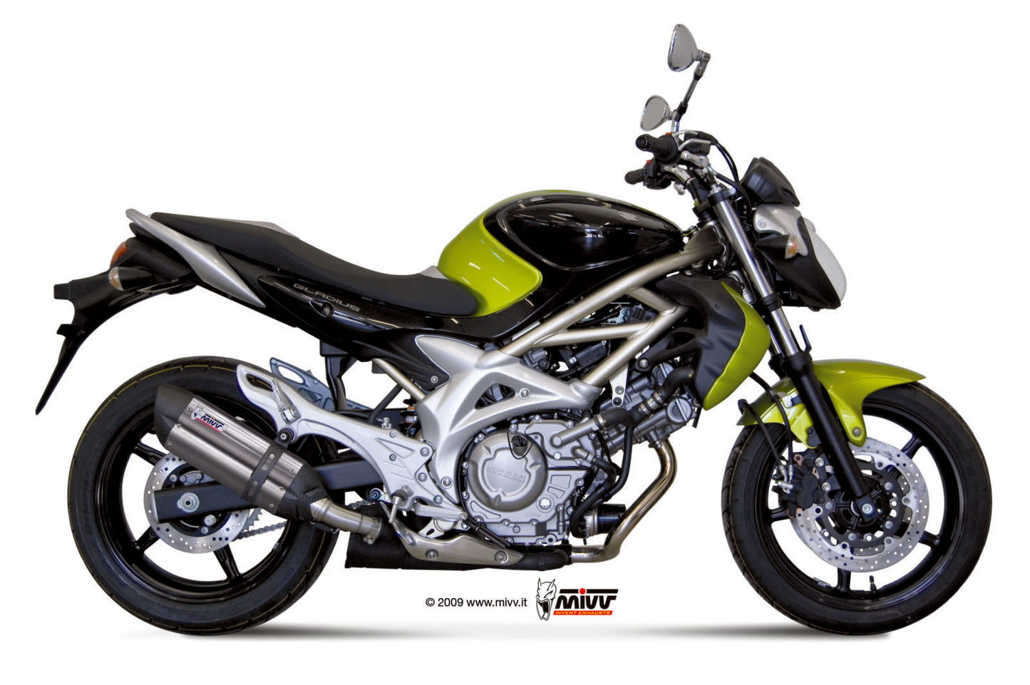 Mivv SLIP-ON SUZUKI GLADIUS 650
