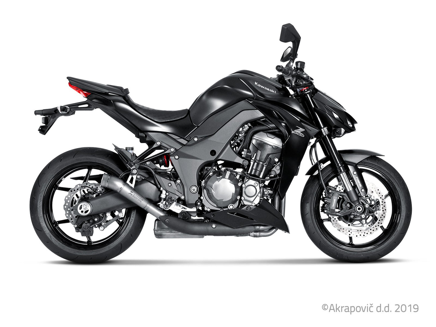 Kawasaki Z1000/ SX/Ninja1000 2014-20 Slip-On Line (Titanio)